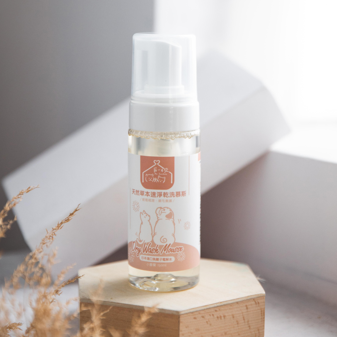 散步必備 肉球乾洗慕斯 小蒼蘭 150ml