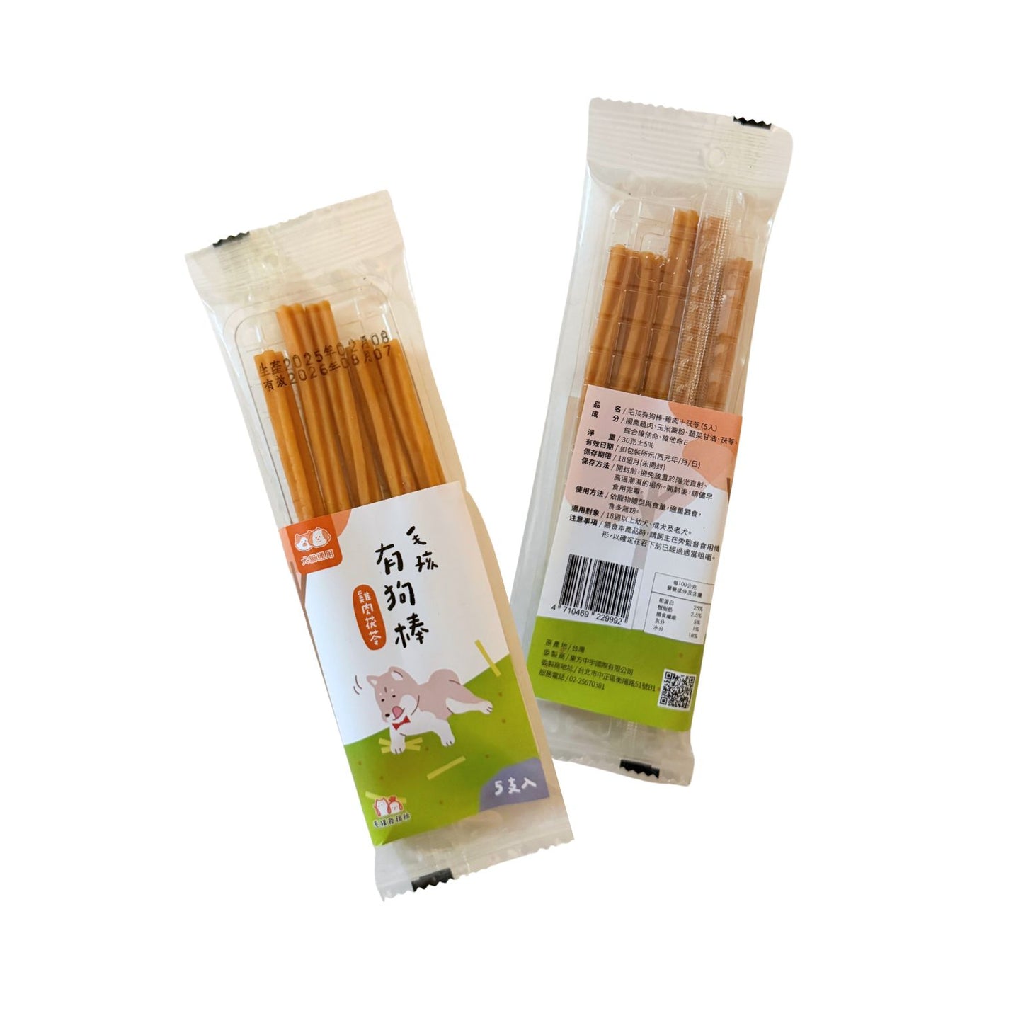 毛孩有狗棒 漢方潔牙棒 雞肉茯苓 30g