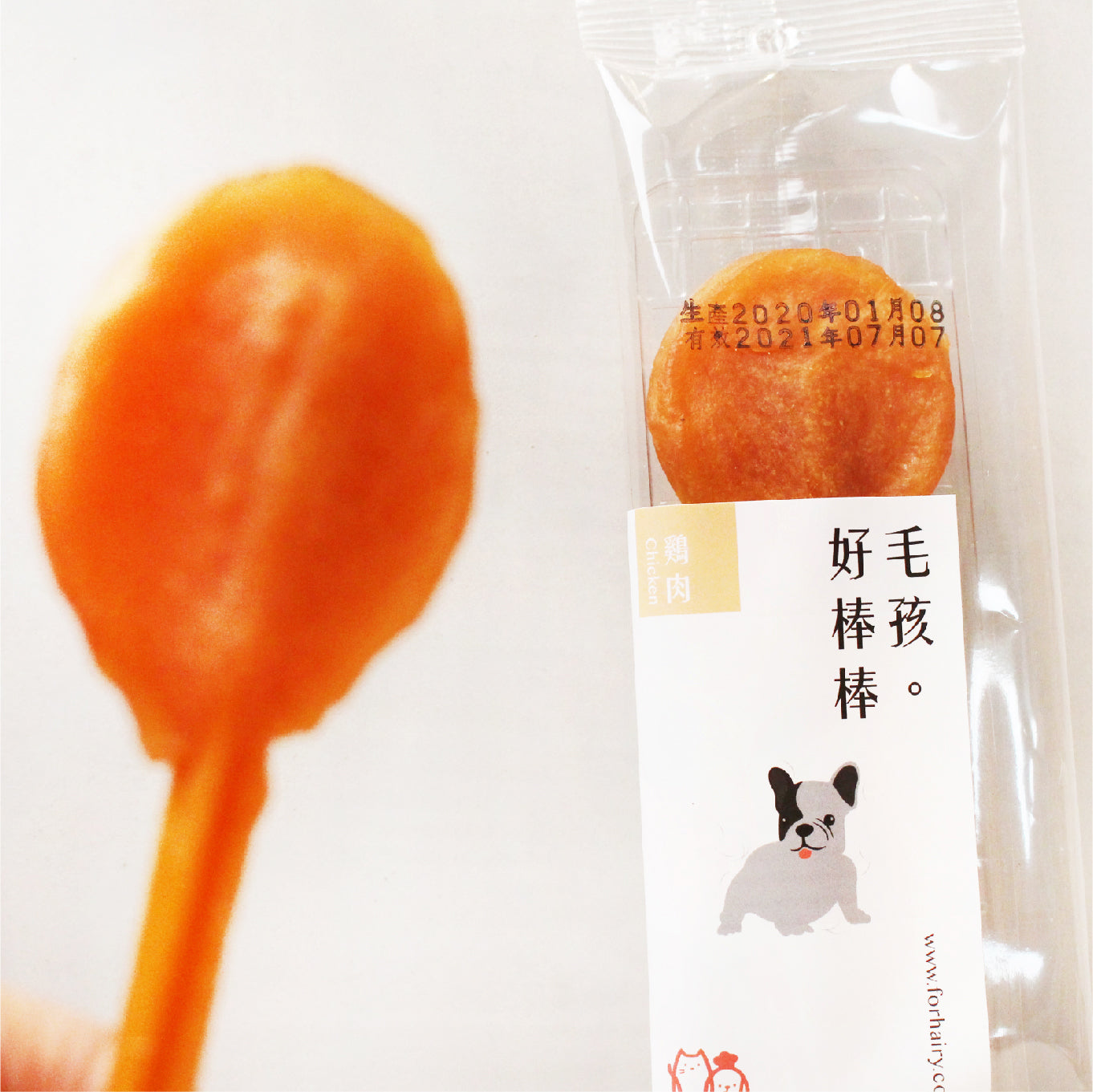 毛孩好棒棒 雞肉口味潔牙棒棒糖 單支裝